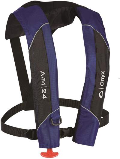Absolute Outdoor Onyx Manual Inflatable Life Jacket