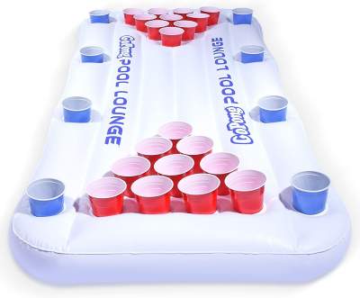 Gopong Pool Lounge Floating Beer Pong- Best Pool Toys For Teens