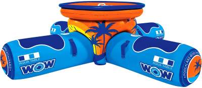 Wow Ports Inflatable Floating Picnic Table - Best Pool Toys For Adults