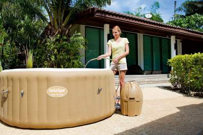 indoor portable hot tub